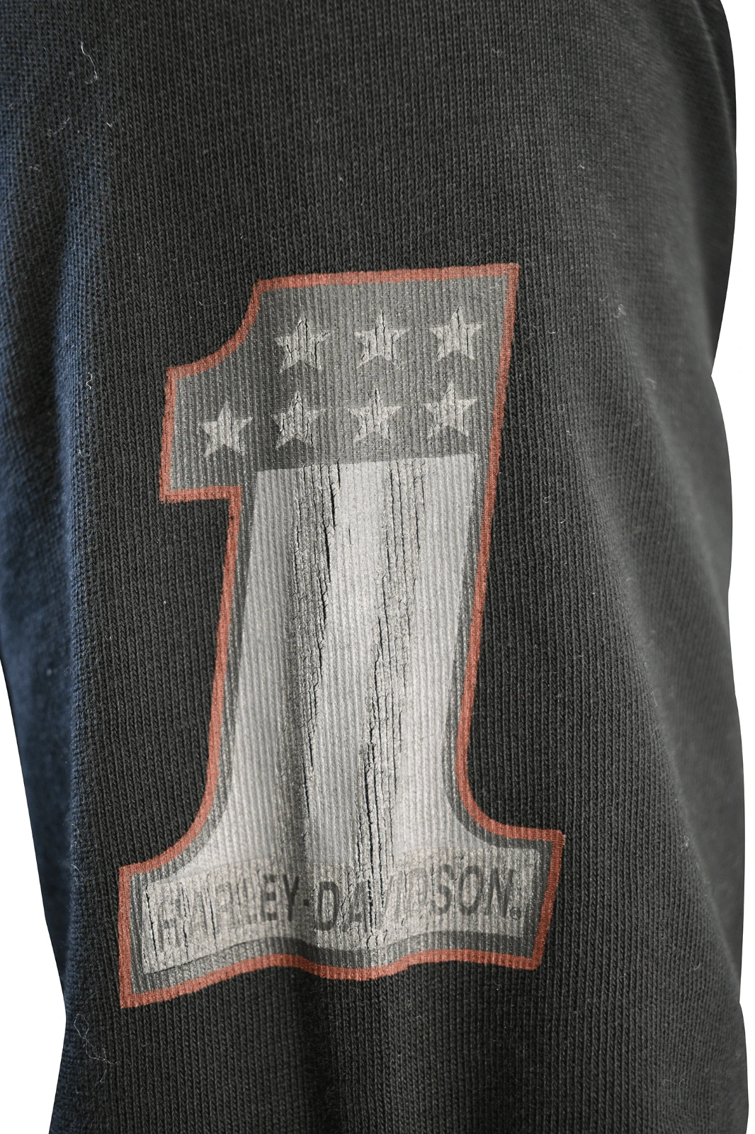 Harley Davidson Harley-Davidson Men's T-Shirt Grey Black Iron Bond Raglan Short Sleeve (S58) 8 Harley Davidson Harley-Davidson Men's T-Shirt Grey Black Iron Bond Raglan Short Sleeve (S58) - Image 6