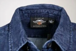 Harley Davidson Harley-Davidson Women's Navy Blue Denim L/S Woven Shirt (S03) 18 Harley Davidson Harley-Davidson Women's Navy Blue Denim L/S Woven Shirt (S03) -Harley Davidson Shop 08340e54 66ca 5330 be15 df882cd5600c