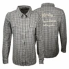 Harley Davidson Harley-Davidson Women's Grey Blue Plaid L/S Woven Shirt 2 Harley Davidson Harley-Davidson Women's Grey Blue Plaid L/S Woven Shirt -Harley Davidson Shop 134