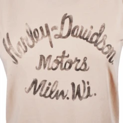 Harley Davidson Harley-Davidson Women's Tank Ultra Classic Racer Font Sleeveless T-Shirt (S01) -Harley Davidson Shop 159f5b3c 643b 5ce6 96ba fac2e6e27627