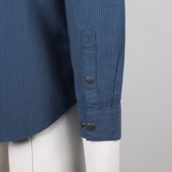 Harley Davidson Harley-Davidson Men's Blue Amplifier Railroad Snap Button L/S Woven Shirt (S44) 15 Harley Davidson Harley-Davidson Men's Blue Amplifier Railroad Snap Button L/S Woven Shirt (S44) -Harley Davidson Shop 168cadde bd46 53b4 a26a 58a7f6f298e3