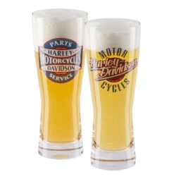 Harley Davidson Parts & Service Pilsner Set