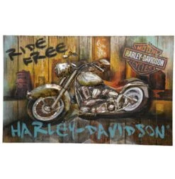 Harley Davidson Harley-Davidson Ride Free Wall Art
