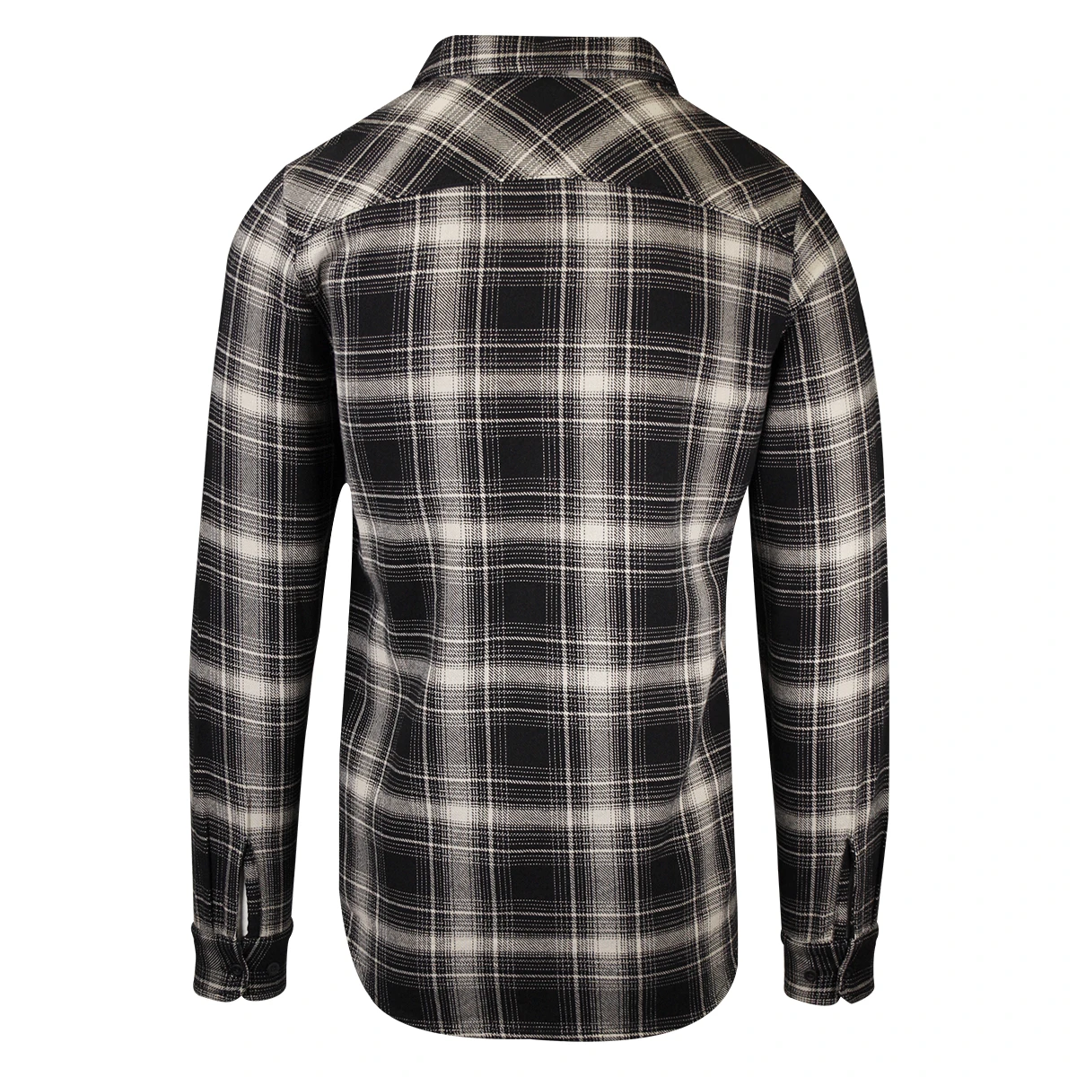 Harley Davidson Harley-Davidson Men's Sage Grey Black Plaid L/S Woven Shirt (S14) 5 Harley Davidson Harley-Davidson Men's Sage Grey Black Plaid L/S Woven Shirt (S14) - Image 3
