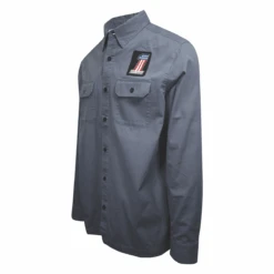 Harley Davidson Harley-Davidson Men's Blue #1 America L/S Woven Shirt (S09) -Harley Davidson Shop 28521d70 3130 5902 9f36 1f8e09a15ce1