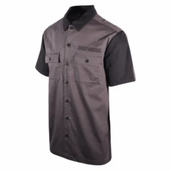 Harley Davidson Harley-Davidson Men's Black Collar Chain Stitched Grey S/S Woven Shirt (S32) 12 Harley Davidson Harley-Davidson Men's Black Collar Chain Stitched Grey S/S Woven Shirt (S32) -Harley Davidson Shop 2b74ab73 3131 5eed 9141 77e11a2a4dc8