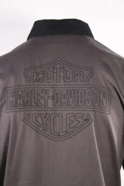 Harley Davidson Harley-Davidson Men's Black Collar Chain Stitched Grey S/S Woven Shirt (S32) 16 Harley Davidson Harley-Davidson Men's Black Collar Chain Stitched Grey S/S Woven Shirt (S32) -Harley Davidson Shop 2de4d23a 8b9d 5881 90c7 9990489deccd