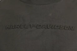 Harley Davidson Harley-Davidson Men's Black Embossed Text S/S T-Shirt -Harley Davidson Shop 336ff8a4 3948 57e3 87d7 fe512dfccf90