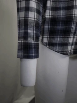 Harley Davidson Harley-Davidson Men's Blue White Black Plaid L/S Woven Shirt (S02) -Harley Davidson Shop 36310059 9582 5b2f 8e8d 880899761ebe