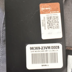 Harley Davidson Harley-Davidson Men's Shirt Dark Grey HDMC Long Sleeve Woven (127) -Harley Davidson Shop 36ffa4a1 3023 59a8 a39a 5e3f7eedd480