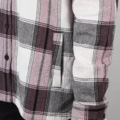 Harley Davidson Harley-Davidson Women's H-D Cream Purple Plaid Hooded L/S Shirt Jacket -Harley Davidson Shop 3b2eab16 a47e 5e95 95d2 2aeffb69a45d