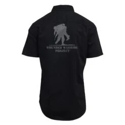 Harley Davidson Harley-Davidson Men's Black Wounded Warrior Project S/S Woven Shirt (S51) -Harley Davidson Shop 47484986 5150 5b65 869b 8b16a2db3698