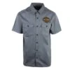 Harley Davidson Harley-Davidson Men's Stormy Weather Aqua Bar & Shield S/S Woven Shirt (S43A) -Harley Davidson Shop 4c7aa419 a71e 5f81 97e9 6ec7767799cb