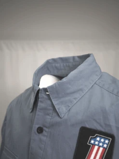 Harley Davidson Harley-Davidson Men's Blue #1 America L/S Woven Shirt (S09) -Harley Davidson Shop 5387f782 b94c 53f6 9ecb 7991c0b325ee