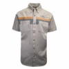 Harley Davidson Harley-Davidson Men's Khaki Sport Lines S/S Woven Shirt (S17) -Harley Davidson Shop 5580de76 f49b 5c8e b4be cdf025c380b0