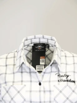 Harley Davidson Harley-Davidson Women's White Black Check L/S Woven Shirt (S02) 15 Harley Davidson Harley-Davidson Women's White Black Check L/S Woven Shirt (S02) -Harley Davidson Shop 5a06cff5 3f23 50e4 af26 e8a581a22e26