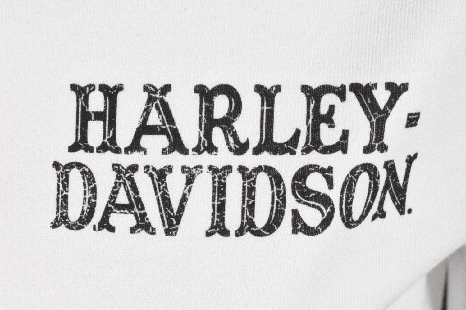 Harley Davidson Harley-Davidson Women's T-Shirt Bright White Forever Freedom Eagle (S07) 7 Harley Davidson Harley-Davidson Women's T-Shirt Bright White Forever Freedom Eagle (S07) - Image 5