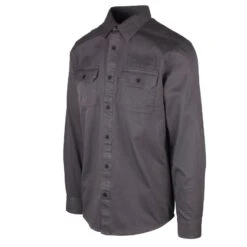 Harley Davidson Harley-Davidson Men's Steel Blue Stencil L/S Woven Shirt (S46) -Harley Davidson Shop 6db85093 6b15 584e a8ce 4da49586f416