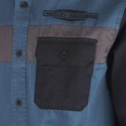 Harley Davidson Harley-Davidson Men's Timeless Mechanic Colorblock L/S Woven Shirt (S48) -Harley Davidson Shop 6f2db0a4 b5d5 57d4 ae9b 3156c24a4e66