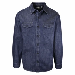 Harley Davidson Harley-Davidson Men's Navy Denim L/S Woven Shirt (S41) -Harley Davidson Shop 7043ae1c 0b4f 5374 8e9c 9dd5b3f33c3d