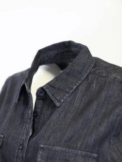 Harley Davidson Harley-Davidson Women's Grey Denim L/S Woven Shirt (S05) -Harley Davidson Shop 7b32068b 14f3 5c52 a943 9a771b7f4f67