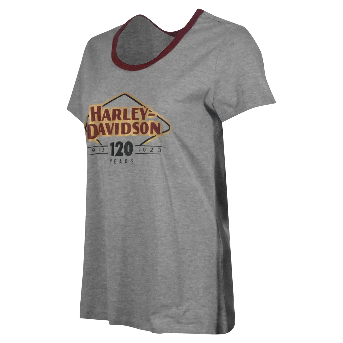Harley Davidson Harley-Davidson Women's T-Shirt 120th Anniversary Speedbird Diamond (S09) 4 Harley Davidson Harley-Davidson Women's T-Shirt 120th Anniversary Speedbird Diamond (S09) - Image 2