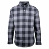 Harley Davidson Harley-Davidson Men's Blue Grey Black Plaid Snap On Button L/S Woven Shirt (S16) -Harley Davidson Shop 86bdc9dd c90f 55e1 98f0 b2be30ad95e7