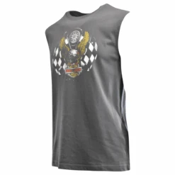 Harley Davidson Harley-Davidson Men's Tank Top Grey Eagle Wings Sleeveless Shirt (S01) -Harley Davidson Shop 8ae7e3a3 1093 5c98 aad4 17115063a089