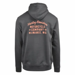 Harley Davidson Harley-Davidson Men's Hoodie Black Beauty Oil Can Bar & Shield Pullover (S02) -Harley Davidson Shop 8f1d026d c3fa 5131 a74c 09701a386d5c
