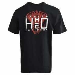 Harley Davidson Harley-Davidson Men's T-Shirt Black Tee HD-MC Box Logo (S77) -Harley Davidson Shop 8fa514c1 922c 5363 9def 81d7df6ebeb2