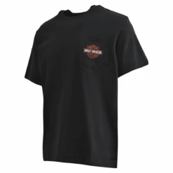 Harley Davidson Harley-Davidson Men's T-Shirt Pocket Logo With Riding Back Graphics (S78) -Harley Davidson Shop 91b7cadf 13aa 529e a418 6005e77a1535