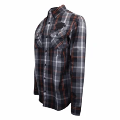 Harley Davidson Harley-Davidson Men's Charcoal Red Plaid L/S Woven Shirt (S08) -Harley Davidson Shop 92d73fa8 0646 5e36 8ecd 7ee4826a3f6f
