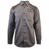 Harley Davidson Harley-Davidson Men's Shirt Dark Grey HDMC Long Sleeve Woven (127)