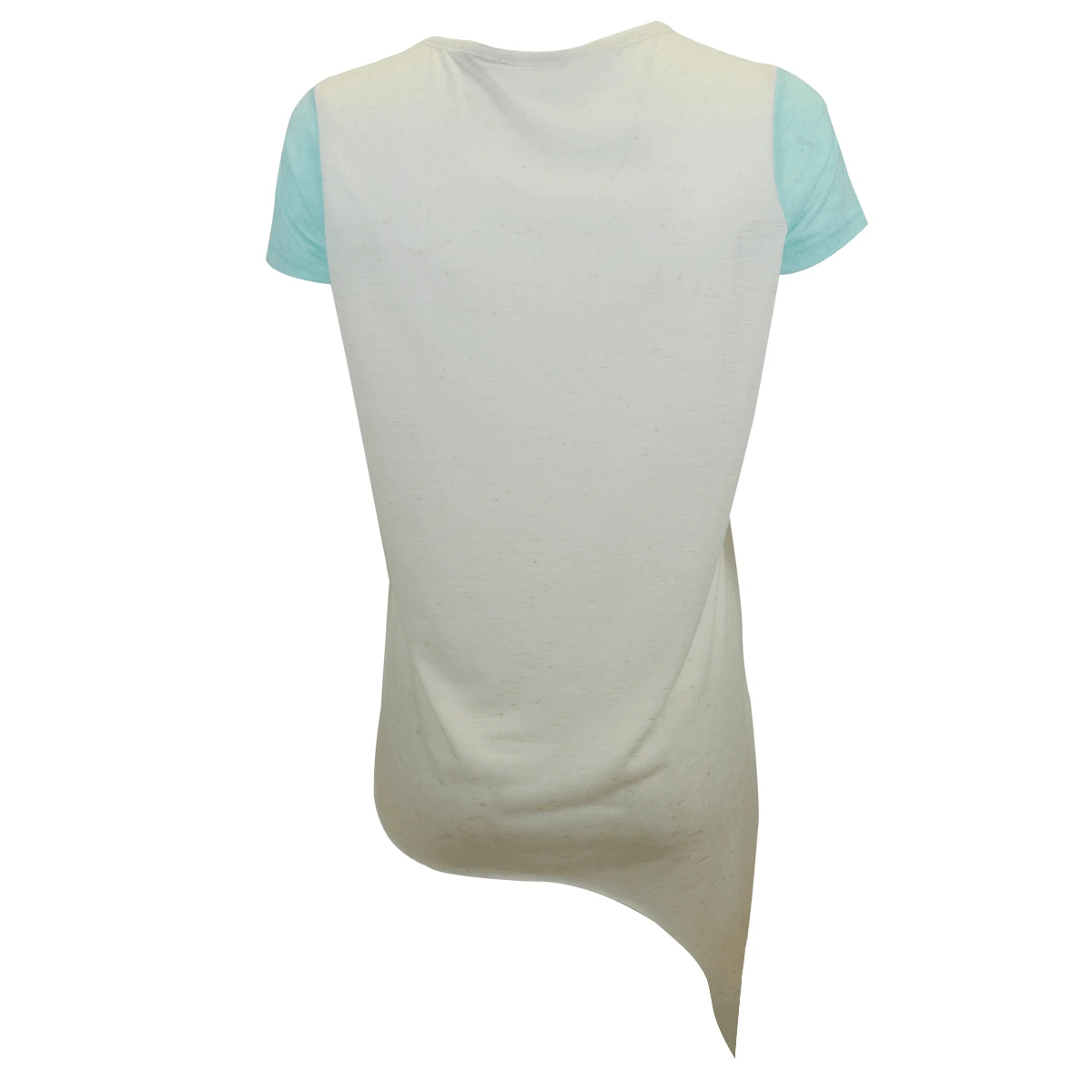 Harley Davidson Harley-Davidson Women's Aquamarine Cream Two Tone Tie Up S/S T-Shirt 5 Harley Davidson Harley-Davidson Women's Aquamarine Cream Two Tone Tie Up S/S T-Shirt - Image 3