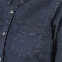 Harley Davidson Harley-Davidson Women's Dark Indigo Artist Drive HD ADV L/S Denim Shirt (S07B) -Harley Davidson Shop 99d29c45 14f6 5303 a0bd 6a09be8effd1