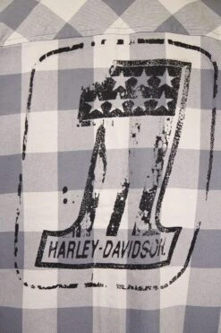 Harley Davidson Harley-Davidson Men's No. 1 Grey Cream Plaid L/S Woven Shirt (S40) 19 Harley Davidson Harley-Davidson Men's No. 1 Grey Cream Plaid L/S Woven Shirt (S40) -Harley Davidson Shop 9deef366 b85f 557e a74b fbae1845bdd3