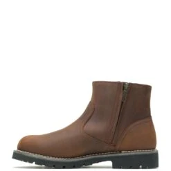 Harley Davidson Harley-Davidson Winslow 5" D55001 Mens Brown Leather Motorcycle Boots -Harley Davidson Shop HDM D55001 062722 S23 IMG8 05