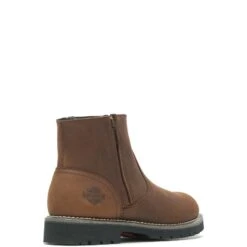 Harley Davidson Harley-Davidson Winslow 5" D55001 Mens Brown Leather Motorcycle Boots -Harley Davidson Shop HDM D55001 062722 S23 IMG8 08