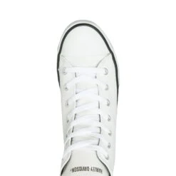 Harley Davidson Harley-Davidson Baxter D93679 Mens White Lifestyle Sneakers Shoes -Harley Davidson Shop HDM D93679 090721 S20 IMG8 08