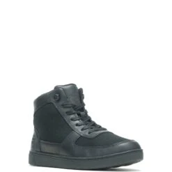 Harley Davidson Harley-Davidson Watkins Canvas D93799 Mens Black Lifestyle Sneakers Shoes -Harley Davidson Shop HDM D93799 100621 F21 IMG9 03