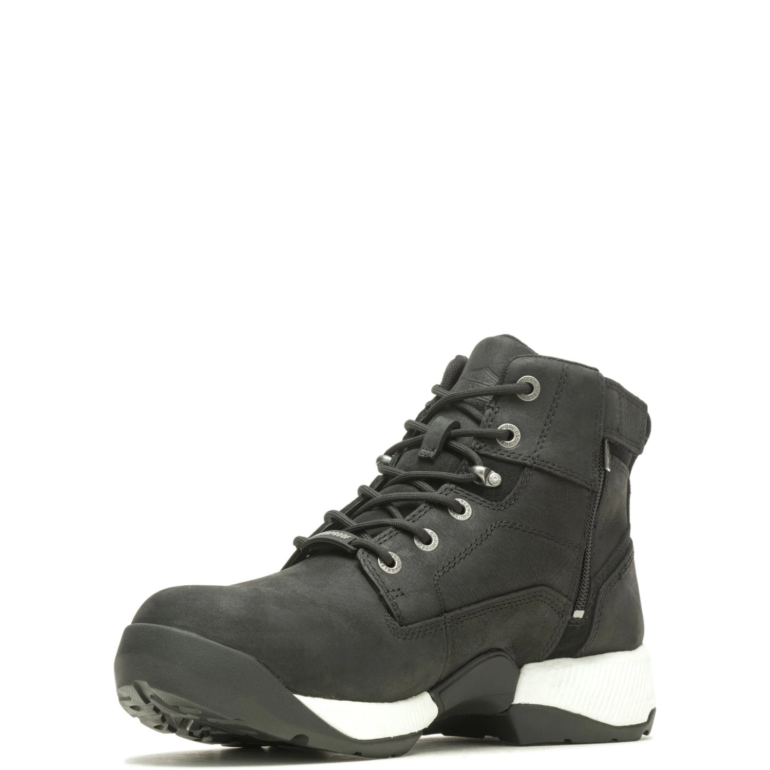 Harley Davidson Harley-Davidson Dowden Composite Toe D93833 Mens Black Nubuck Work Boots 5 Harley Davidson Harley-Davidson Dowden Composite Toe D93833 Mens Black Nubuck Work Boots - Image 3