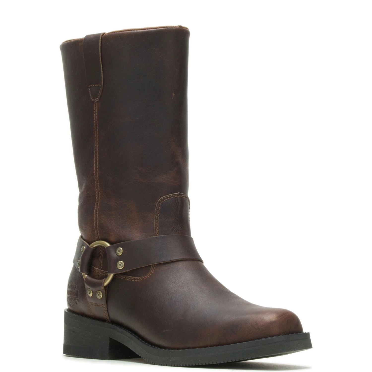 Harley Davidson Harley-Davidson Korsen M 11" D93846 Mens Brown Leather Motorcycle Boots 4 Harley Davidson Harley-Davidson Korsen M 11" D93846 Mens Brown Leather Motorcycle Boots - Image 2