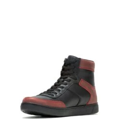 Harley Davidson Harley-Davidson Grady D93856 Mens Black Leather Lifestyle Sneakers Shoes -Harley Davidson Shop HDM D93856 111522 F23 IMG8 04