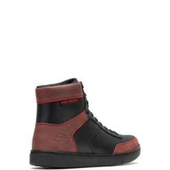 Harley Davidson Harley-Davidson Grady D93856 Mens Black Leather Lifestyle Sneakers Shoes -Harley Davidson Shop HDM D93856 111522 F23 IMG8 08