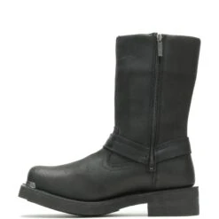 Harley Davidson Harley-Davidson Charlesfort D96149 Mens Black Leather Motorcycle Boots -Harley Davidson Shop HDM D96149 060822 S18 IMG9 06