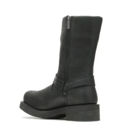 Harley Davidson Harley-Davidson Charlesfort D96149 Mens Black Leather Motorcycle Boots -Harley Davidson Shop HDM D96149 060822 S18 IMG9 07