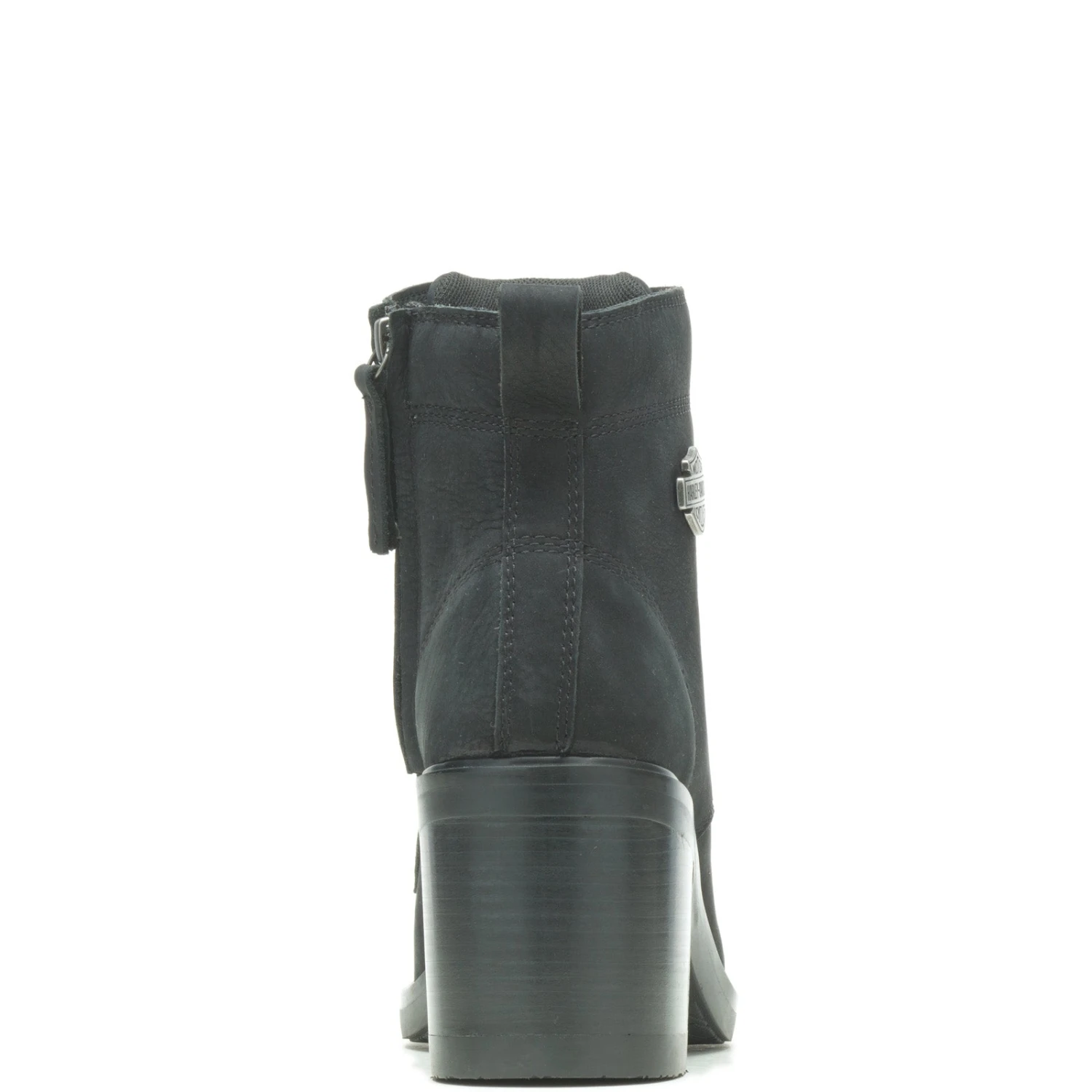 Harley Davidson Harley-Davidson Corby Lace D15000 Womens Black Leather Ankle & Booties Boots 10 Harley Davidson Harley-Davidson Corby Lace D15000 Womens Black Leather Ankle & Booties Boots - Image 8