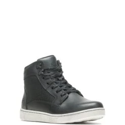 Harley Davidson Harley-Davidson Adaley Lace D83417 Womens Black Leather Motorcycle Boots -Harley Davidson Shop HDW D83417 030722 F21 IMG11 03