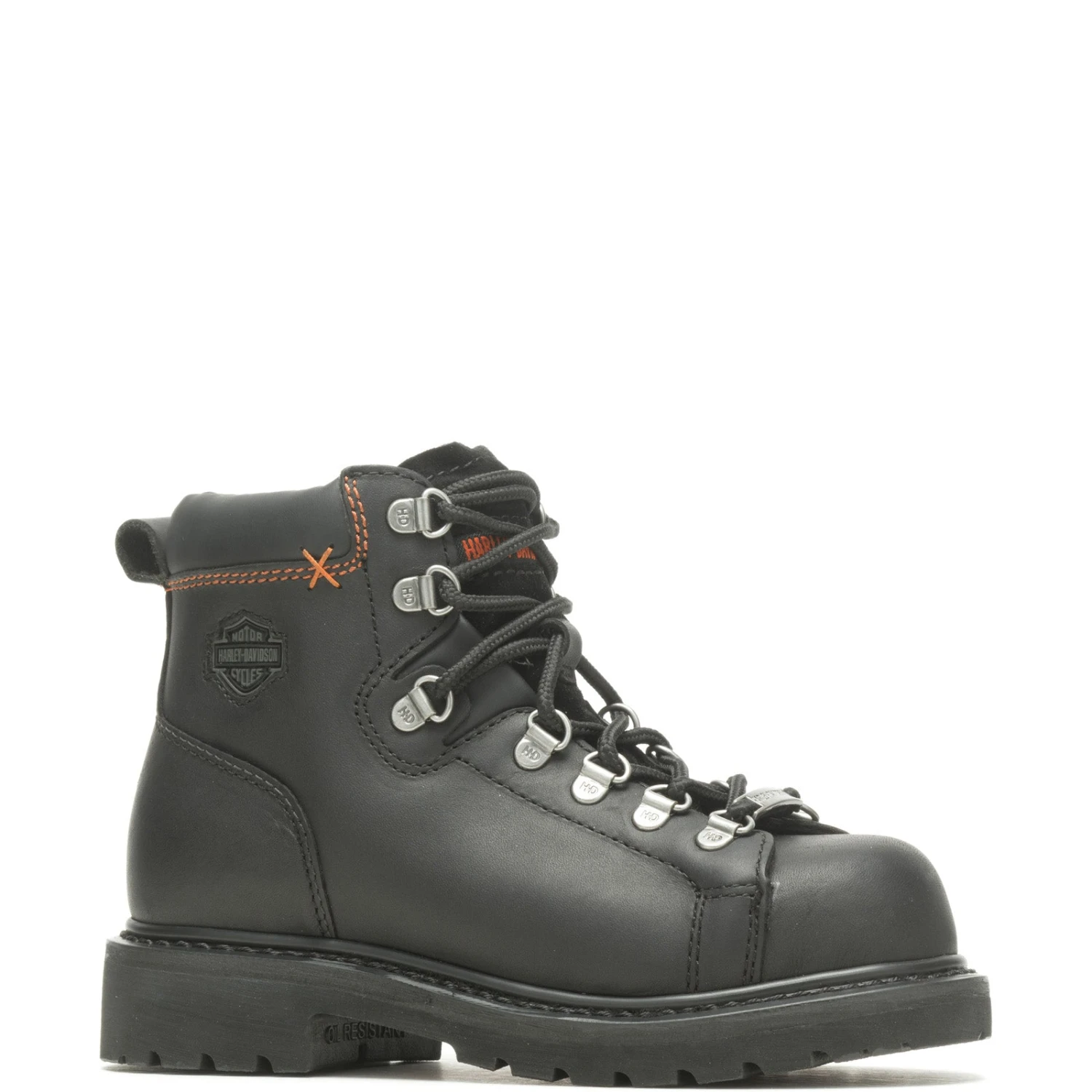 Harley Davidson Harley-Davidson Gabby ST D83668 Womens Black Leather Motorcycle Boots 4 Harley Davidson Harley-Davidson Gabby ST D83668 Womens Black Leather Motorcycle Boots - Image 2