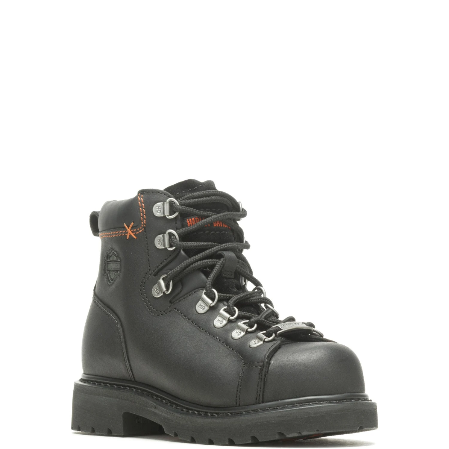 Harley Davidson Harley-Davidson Gabby ST D83668 Womens Black Leather Motorcycle Boots 5 Harley Davidson Harley-Davidson Gabby ST D83668 Womens Black Leather Motorcycle Boots - Image 3